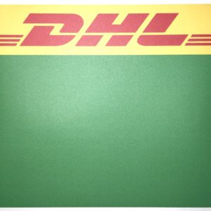 Startnummern Panel "DHL Green" Digitaldruck