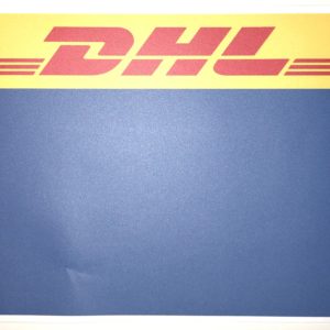 Startnummern Panel "DHL Blue" Digitaldruck