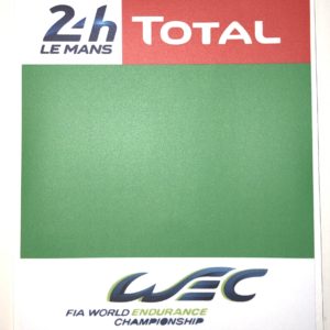 Startnummern Panel "24LM End Green" Digitaldruck