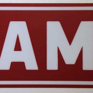 Sticker Klassifizierung/Rennklassen AM 13cm x 4,2cm