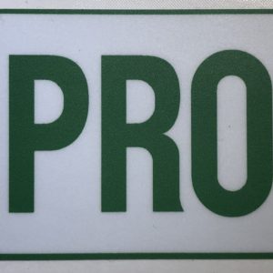 Sticker Klassifizierung/Rennklassen PRO 6,2cm x 4,7cm