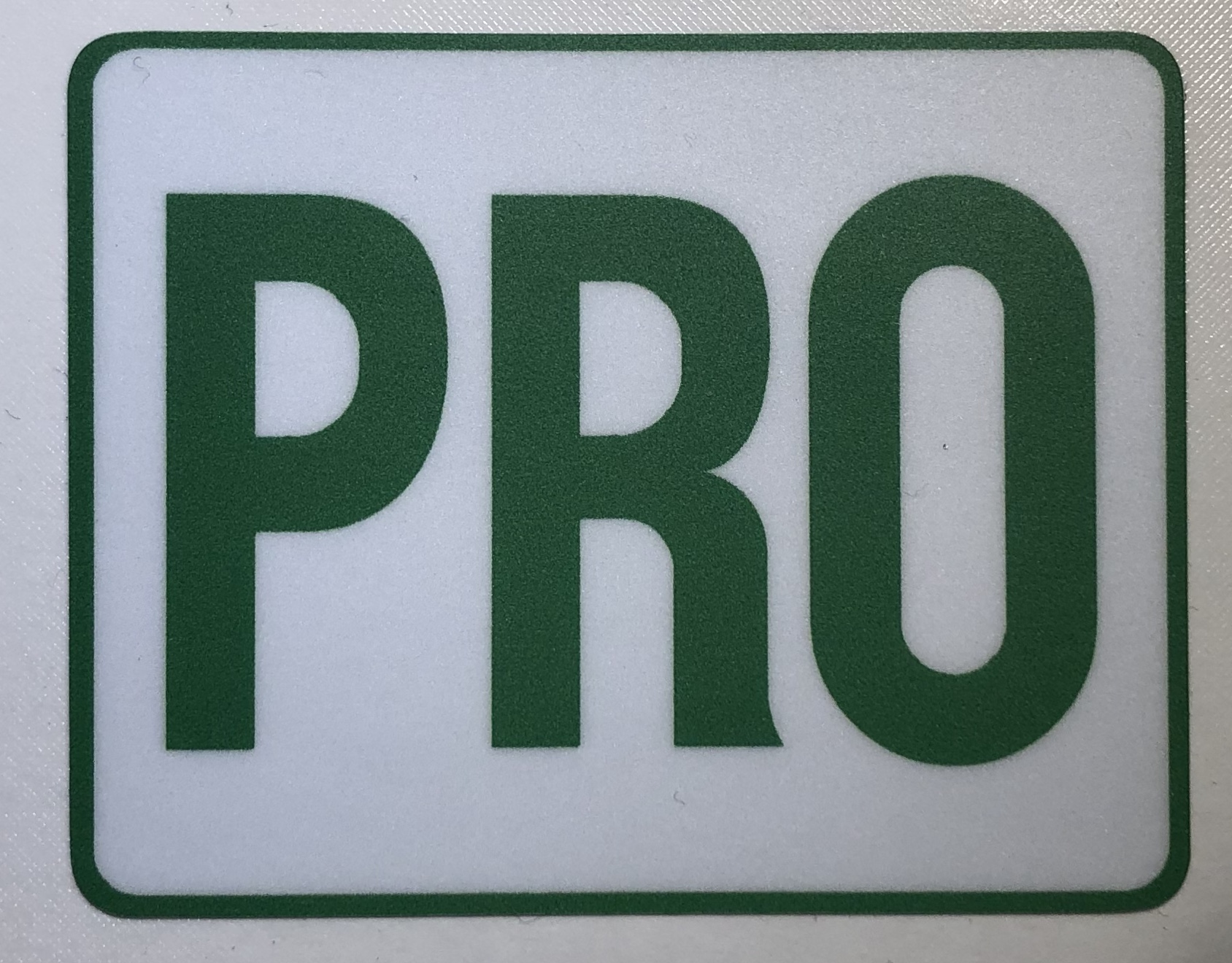 Sticker Klassifizierung/Rennklassen PRO 6,2cm x 4,7cm