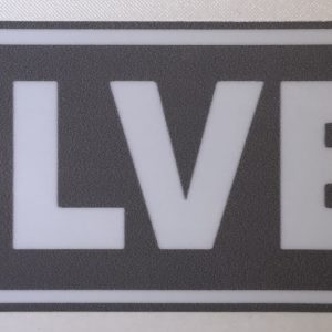 Sticker Klassifizierung/Rennklassen SILVER 13cm x 4,2cm